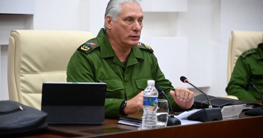 Díaz-Canel invoca la “legítima defensa” ante la presión por reportes sobre drones