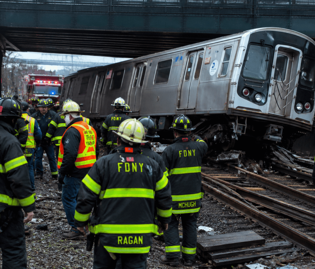 Nueva York: un descarrilamiento pone otra vez bajo examen la seguridad ferroviaria