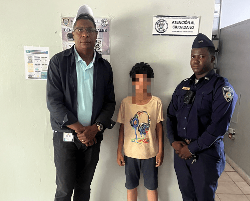 Menor reportado desaparecido en el DN es localizado sano y bajo resguardo oficial