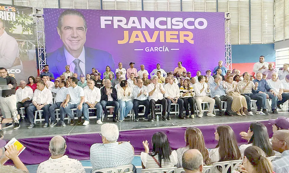 Francisco Javier moviliza al PLD en Santiago y promete recorrer el país para escuchar a la gente