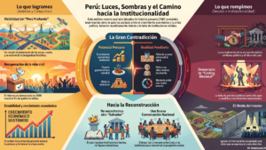 Perú arrastra una deuda de institucionalidad tras décadas de promesas y crisis