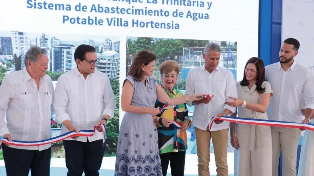 Gobierno entrega en Santiago obras de agua por más de RD$160 millones tras años de deterioro