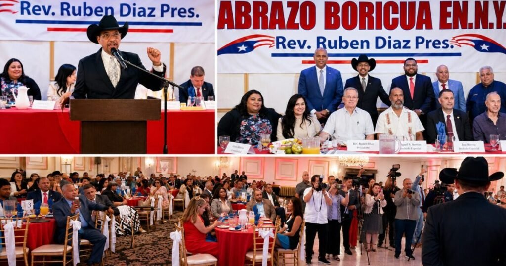 Encuentro boricua en Nueva York deriva en reclamos por trato a la comunidad; asistió el cónsul dominicano