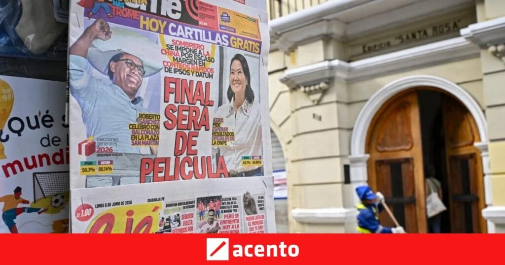 Perú continúa sin ganador definido y la revisión del conteo agrava la incertidumbre política