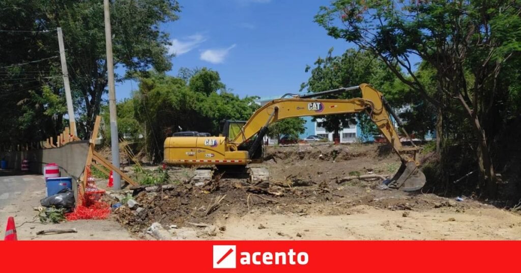 Santiago: obra del parque lineal en Hoya del Caimito despega con RD$266 millones y críticas por su manejo