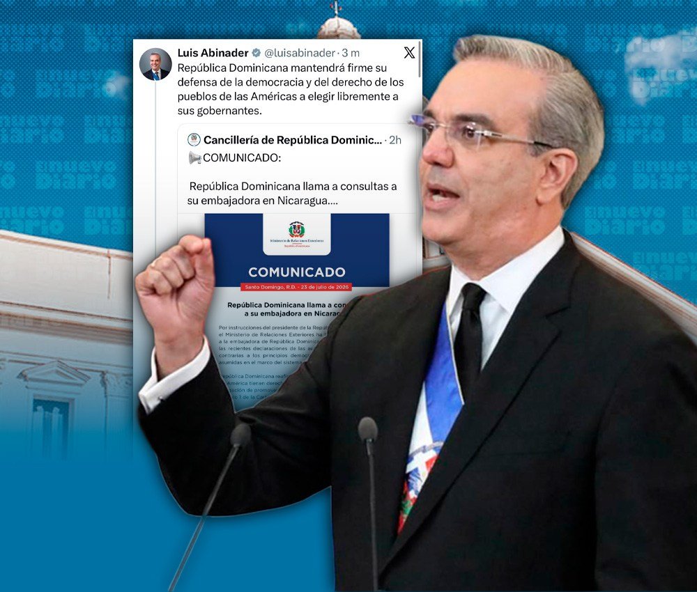 Abinader defiende una postura firme frente a Nicaragua y pone bajo examen la coherencia democrática del Gobierno