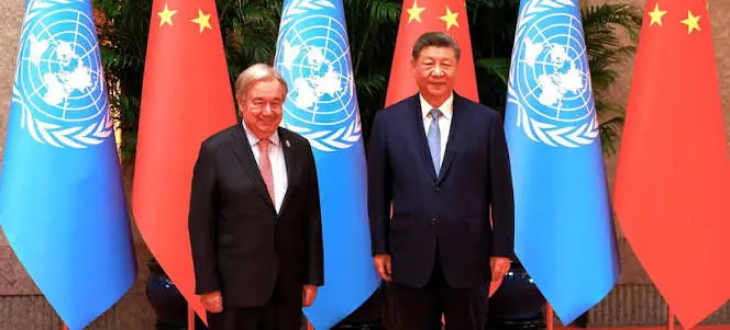 Guterres aborda con Xi la IA y las crisis abiertas de Oriente Medio y Ucrania
