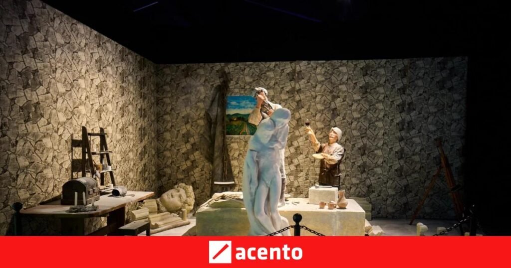 Santiago acoge una inmersión en Miguel Ángel hecha de réplicas, proyecciones y escenas ambientales