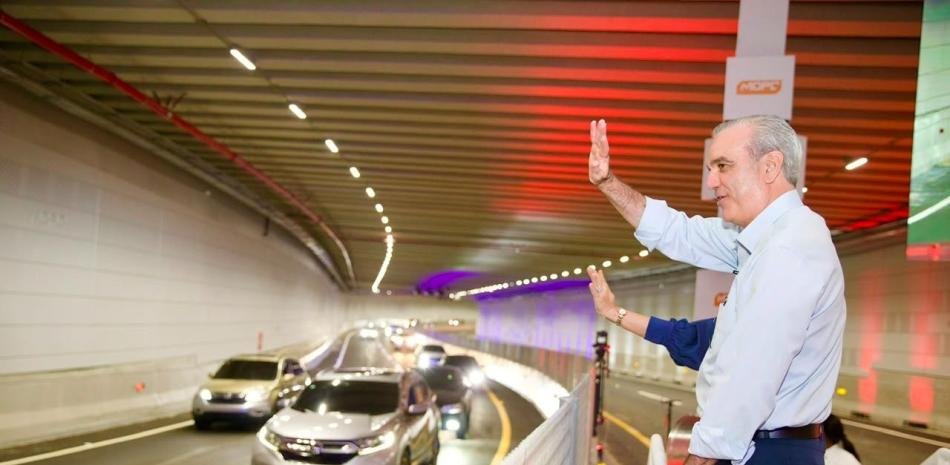 Plaza de la Bandera estrena túnel y Abinader sitúa allí el ‘futuro’ de Santo Domingo