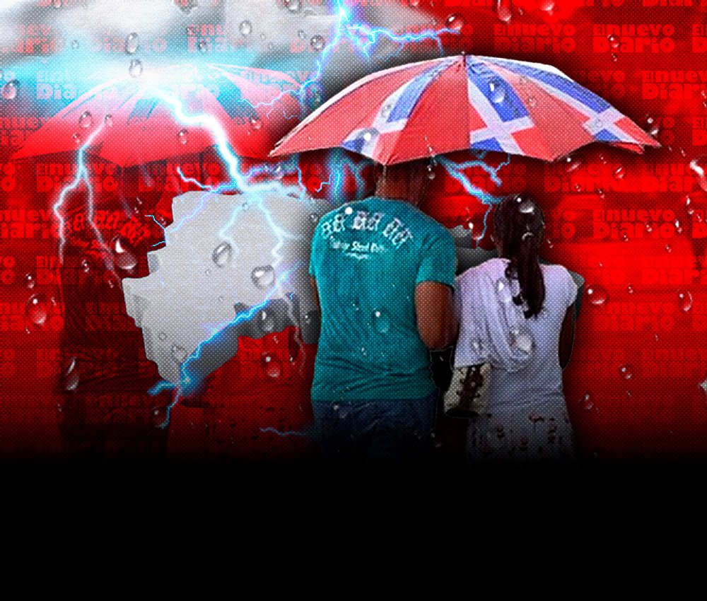 Indomet prevé lluvias y tronadas en varias regiones, con calor persistente en el Gran Santo Domingo