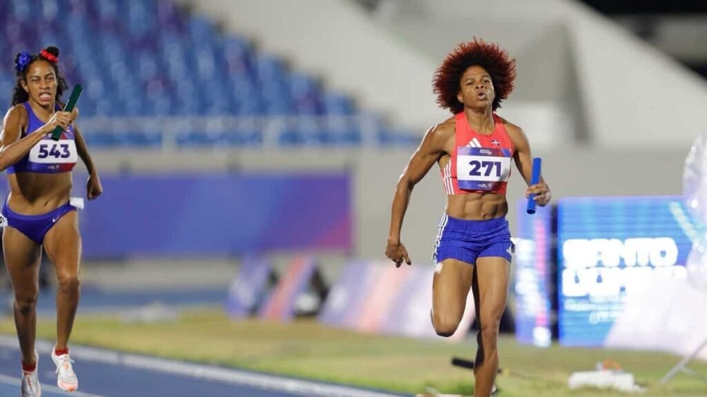 Dominicana firma oro y plata en el 4x400 de Santo Domingo 2026