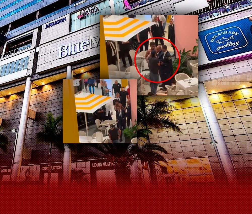 Blue Mall vuelve a quedar en el centro de preguntas tras el sometimiento de un joven por supuesto robo de celular