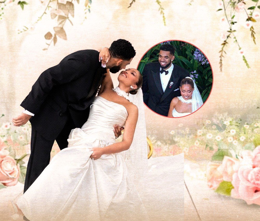 Malibú, flores blancas y nombres de la NBA: la boda de Towns y Woods vuelve a mezclar celebridad y política-espectáculo