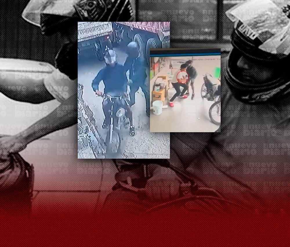 Video de un asalto en Los Alcarrizos expone otra vez la vulnerabilidad de comercios y transeúntes