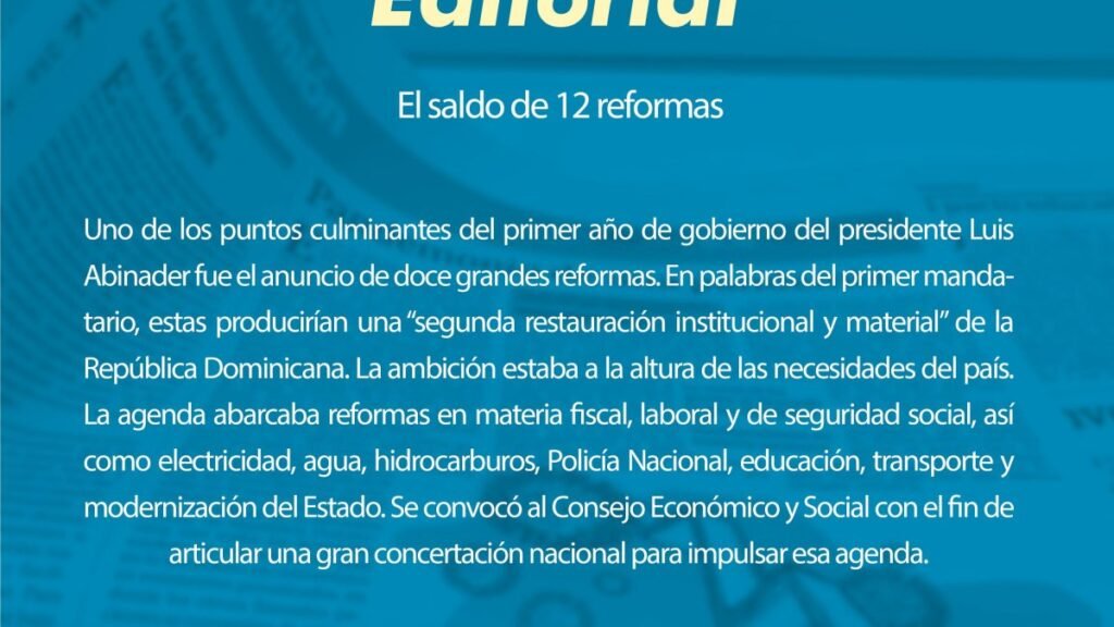 Doce reformas anunciadas, resultados parciales y cuentas pendientes cinco años después